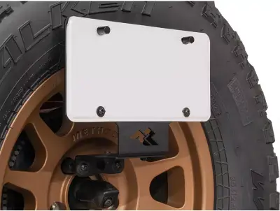 Rugged Ridge - Relocalizador de Placa Rugged Ridge para Wrangler JL / Gladiator 18-24 2D/4D - Image 9