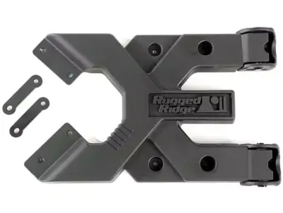 Rugged Ridge - Portallantas Spartacus HD Solo Visagra Rugged Ridge para Wrangler JL 18-24 2D/4D - Image 2