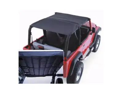 Rugged Ridge - Malla Protectora para Sol Summer Brief Top Rugged Ridge para Wrangler JK 2D 10-18 2D - Image 6