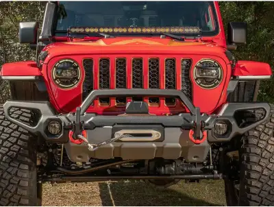 Rugged Ridge - Defensa Delantera Venator Full con Eurotubo Rugged Ridge para Wrangler JL / Gladiator 18-24 2D/4D - Image 1