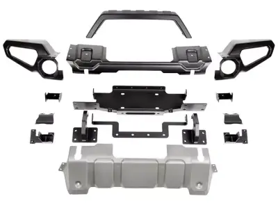 Rugged Ridge - Defensa Delantera Venator Full con Eurotubo Rugged Ridge para Wrangler JL / Gladiator 18-24 2D/4D - Image 18